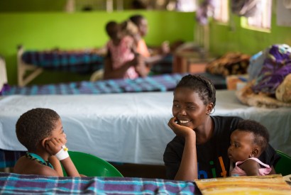In rural Zambia, USAID programs in partnership with the Zambian government are helping equip villagers with the knowledge of proper nutrients. Joseph Molieri/Bread for the World.