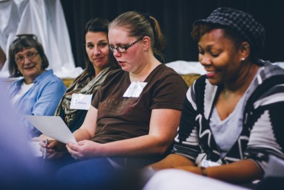 Women at a support group that helps families struggling with poverty. Joseph Terranova for Bread for the World. 