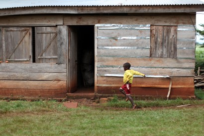 Lawrence, a boy staying at Omoana House, a child rehabilitation center in Jinja, Uganda. Laura Elizabeth Pohl/Bread for the World.