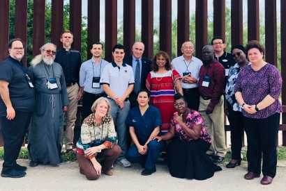 Delegation convened by Christian Churches Together visiting the U.S.-Mexico border. 
