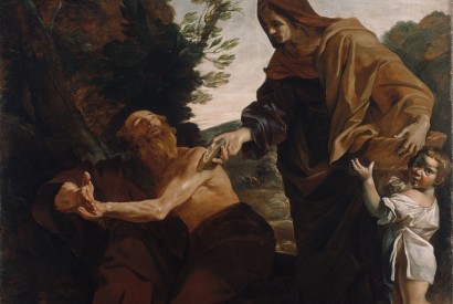 Elijah Receiving Bread from the Widow of Zarephath by painter Giovanni Lanfranco via Wikimedia Commons. 