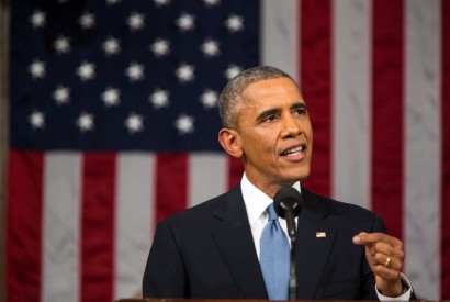 President Obama delivers the State of the Union address 2015; White House photo