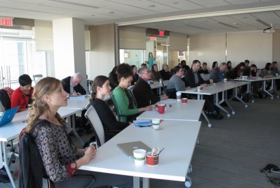 Attendees at a forum about social protection and hunger at Bread for the World. Joseph Molieri/Bread for the World.