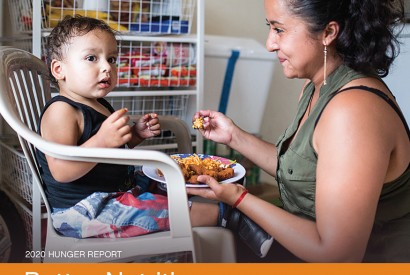2020 Hunger Report, Better Nutrition, Better Tomorrow