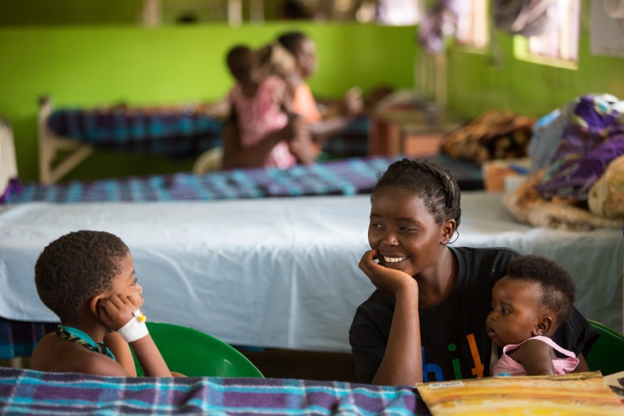 In rural Zambia, USAID programs in partnership with the Zambian government are helping equip villagers with the knowledge of proper nutrients. Joseph Molieri/Bread for the World.
