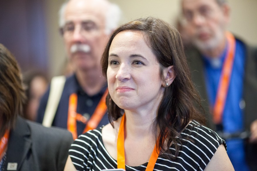 Emily Huestis at the Bread for the World 2017 Lobby Day. Bread for the World photo.