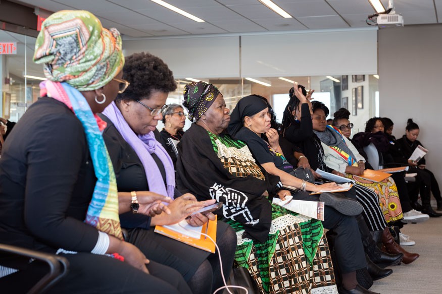 Women from the U.S. and abroad take part in three-day Pan African Women of Faith Summit.  Howard Wilson for Bread for the World.